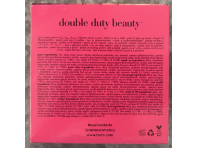 Tarte Cosmetics Eye & Cheek Palette, 0.11 oz/3 g