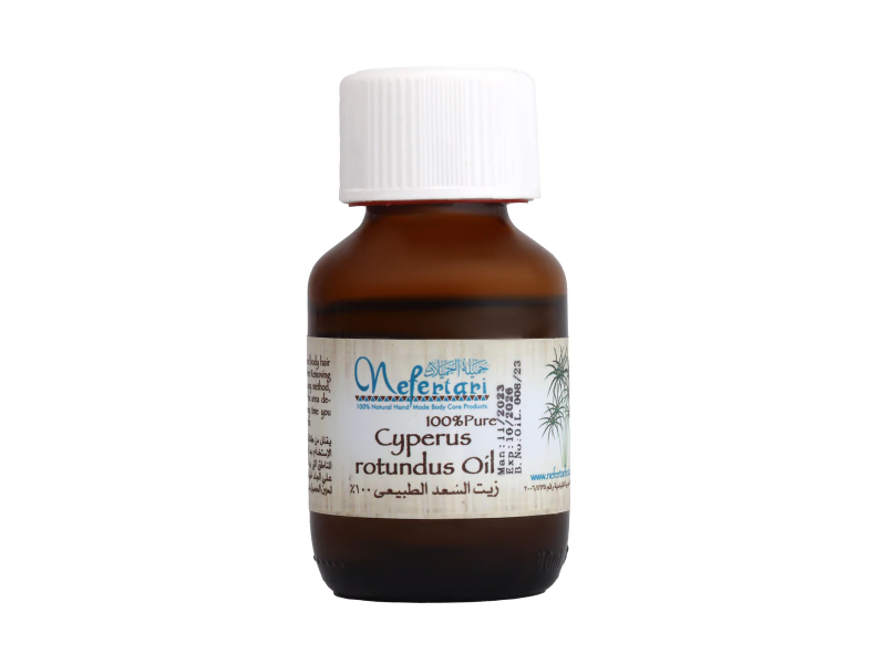 Nefertari Organics 100% Pure Cyprus Rotundus Oil, 60 mL