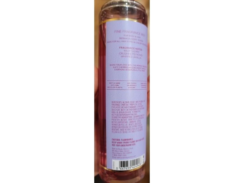 Bath & Body Works Fine Fragrance Mist, Sweetheart Cherry, 8 fl oz/236 mL