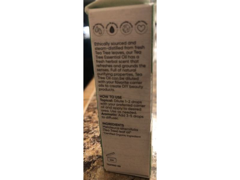 Sky Organics Tea Tree Oil, 0.33 fl oz/10 mL