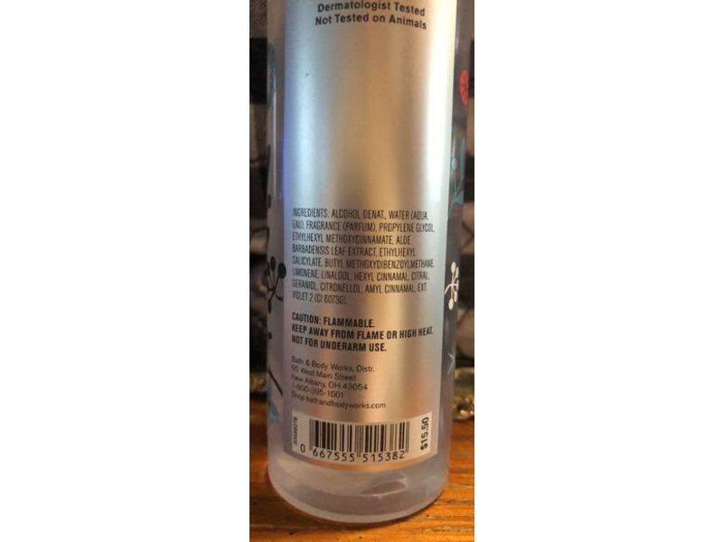 Bath & Body Works Peace Iced Raspberry Bellini Fine Fragrance Mist, 8 fl oz/236 mL