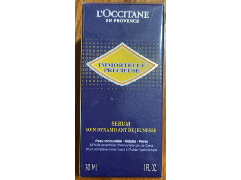 L'Occitane En Provence Immortelle Precious Serum, 1 fl oz/30 mL