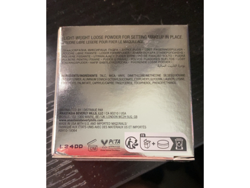 Anastasia Beverly Hills Loose Setting Powder, Translucent, 0.21 fl oz/6 g