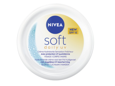 Nivea Soft Daily UV Moisturizing Cream, SPF 15, 200 mL