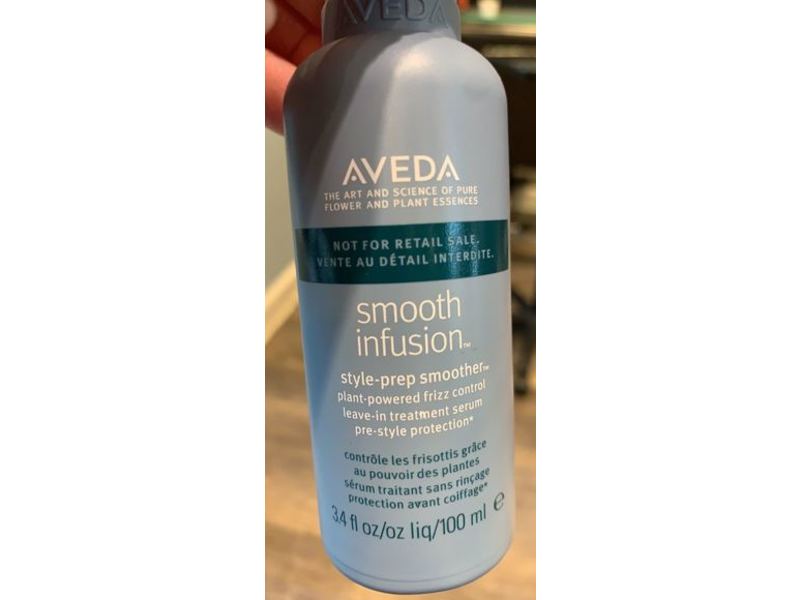 Aveda Smooth Infusion Style Prep Smoother, 3.4 fl oz/100 mL