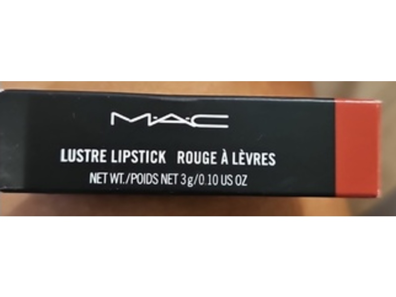 MAC Lustre Lipstick, See Sheer, 0.1 oz/3 g