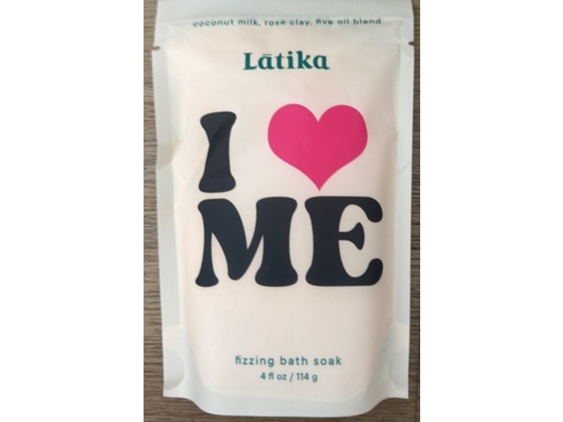 Latika Beauty Fizzing Bath Soak, I Heart Me, 4 fl oz/114 g, Pack Of 3
