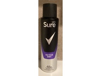 Sure Men Deodorant, Active Dry, 150ml - thumbnail 2