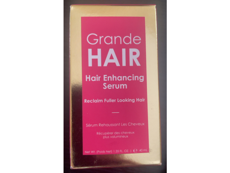 Grande Cosmetics Hair Enhancing Serum, 1.35 fl oz/40 mL