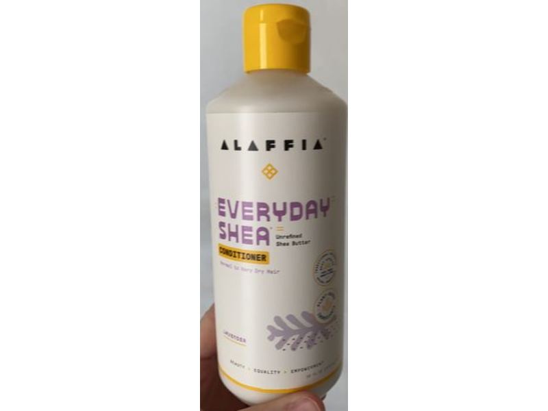 Alaffia Everyday Shea Conditioner, Shea Butter, Lavender, 32 fl oz