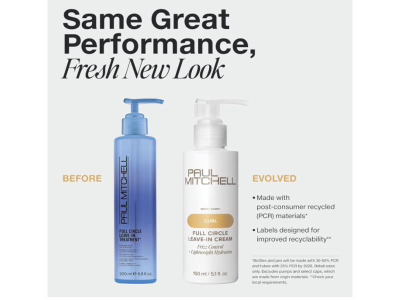 Paul Mitchell Full Circle Leave-In Cream, Curl, 5.1 fl oz/150 mL