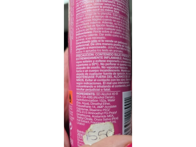 Paul Mitchell Express Style Hot Off The Press thermal protection Hair Spray, 6 oz/200 mL