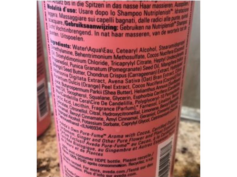 Aveda Nutri Plenish Conditioner, 33.8 fl oz/1 L