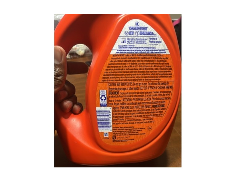 Tide Ultra Hygienic Clean Liquid Laundry Detergent, 39 Loads, 55 fl oz/1.62 L