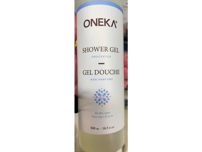 Oneka Shower Gel, 16.5 fl oz (500 mL)
