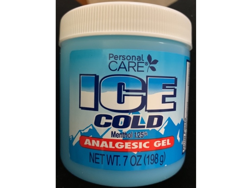 Personal Care Ice Cold Analgesic Gel, 7 oz/198 g