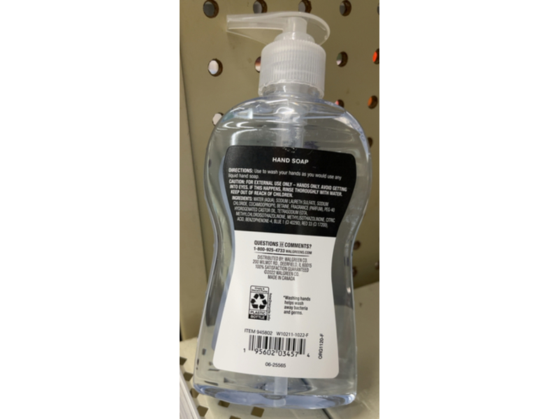 Walgreens Ocean Breeze Hand Soap, Fresh & Clean, 11.25 fl oz/332 mL