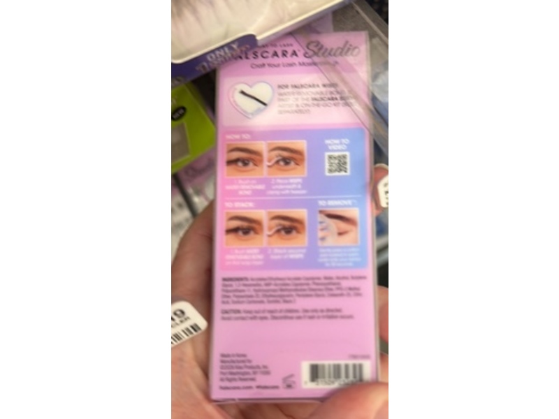 Falscara Water Studio Removable Bond Lash Adhesive, 0.16 oz/4.5 g
