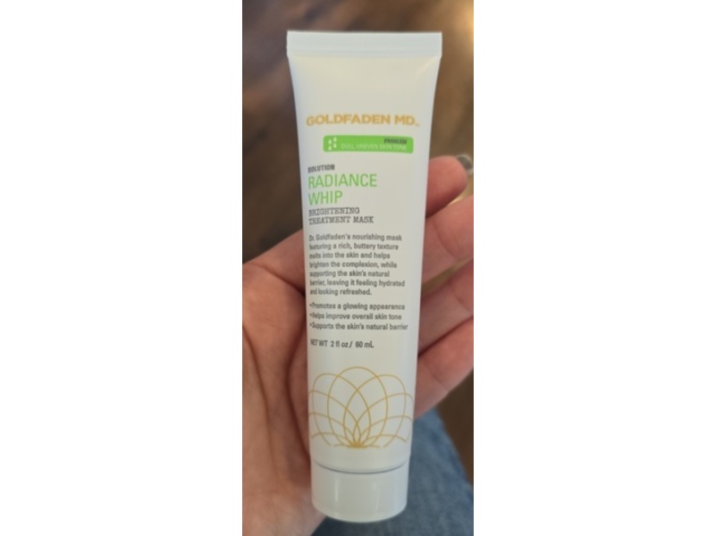 Goldfaden Md. Radiance Whip Brightening Treatment Mask, 2 fl oz/60 mL