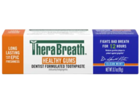 Therabreath Healthy Gums Toothpaste, Clean Mint, 0.7 oz/19 g - thumbnail 1
