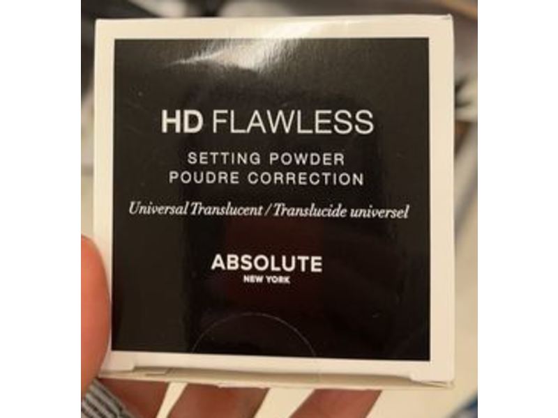 Absolute New York Hd Flawless Setting Powder, Universal Translucent, 0.53 oz/15 g