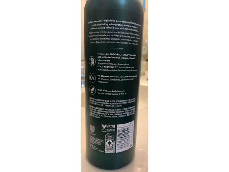 Tresemme Pro Infusion Fluid Color Conditioner, Satin Gloss, 16.5 fl oz/488 mL