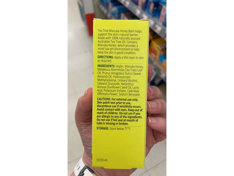 Thursday Plantation Manuka Honey Balm, 1 oz/30 g