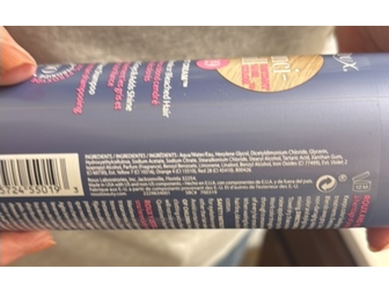 Roux Fanci-Full Instant Hair Color, 19 Sweet Cream, 15.2 fl oz/450 mL