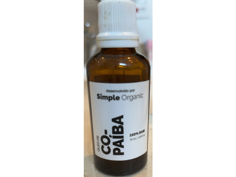 Simple Organic Copaiba Oil, 1.69 fl oz/50 mL