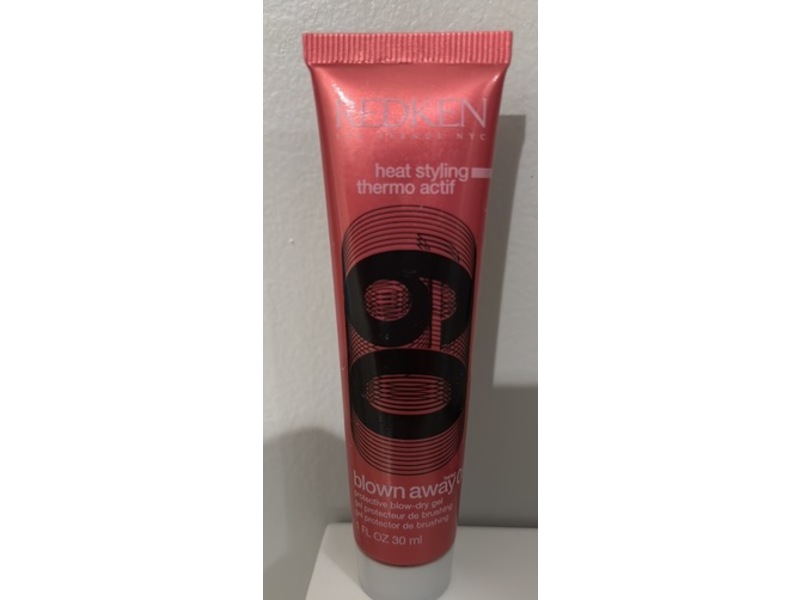 Redken Heat Styling Protective Blow Dry Gel, Blown Away 09, 1 fl oz/30 mL