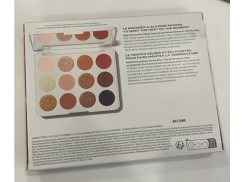 Morphe Eyeshadow Palette,Flickering Sands, 0.52 oz/15 g