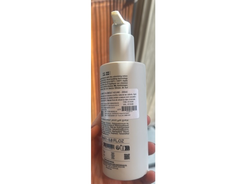 Keune Style Ultimate Blowout Blowdry Volumizer, 6.8 fl oz/200 mL