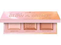 Essence Glow & Bronze Eyeshadow Palette, Goddess Glow, Sunkissed Sparkle & Tropical Sunlight, 0.56 oz/16 g - Image 2