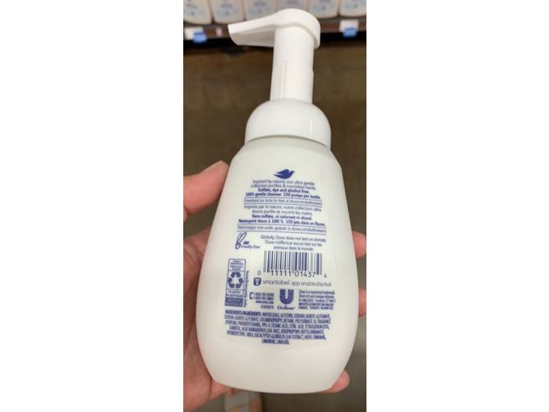 Dove Foaming Hand Wash, Aloe Vera & Eucalyptus, 6.8 fl oz/200 mL