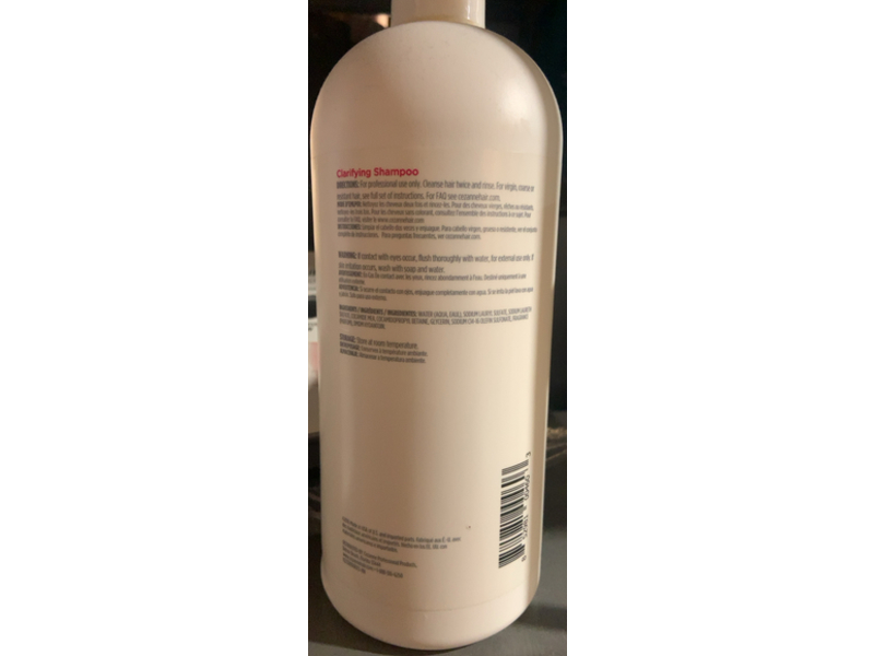 Cezanne Clarifying Shampoo, 33.8 fl oz/1 L