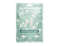Spa Scentials Scrub Me Softly Exfoliating Foot Mask, Granular Walnut Shell & Eucalyptus, 0.92 oz/26g - thumbnail 1