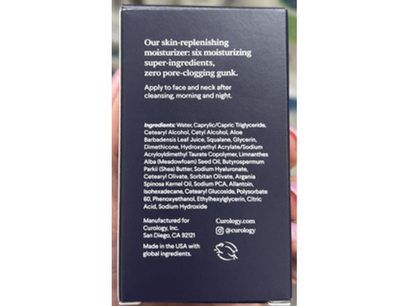 Curology Cream Face Moisturizer, 1.7 fl oz/50 mL