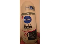 Nivea Black & White Invisible Anti Transpirant, Clear, 50 mL - thumbnail 2