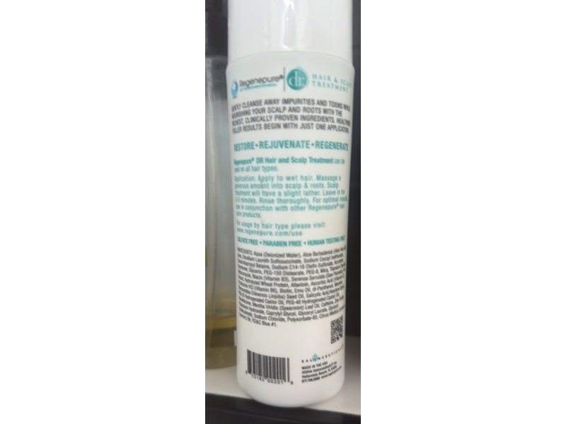 Regenepure Hair & Scalp Treatment, 8 fl oz/224 mL