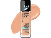 Maybelline New York Fit Me Matte + Poreless Liquid Oil-Free Foundation, 242 Light Honey, 1 fl oz/30 mL - thumbnail 1