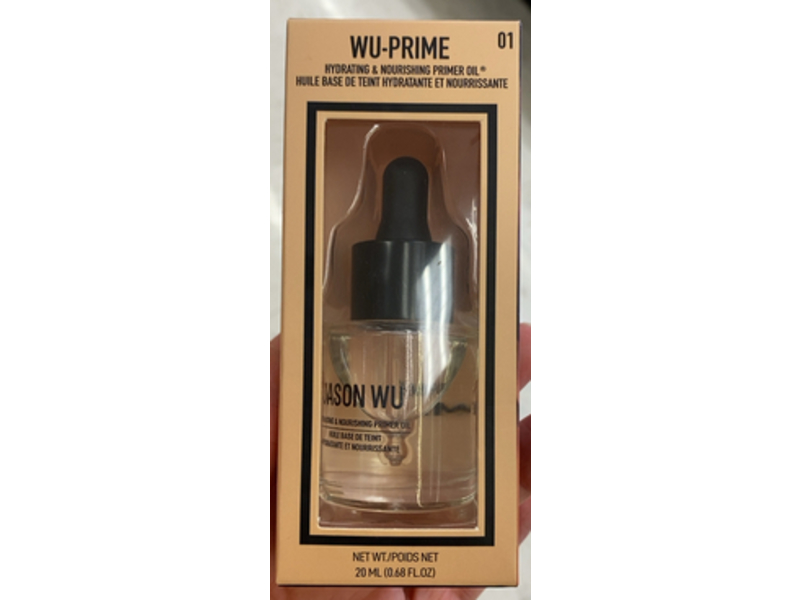 Jason Wu Beauty Hydrating & Nourishing Primer Oil, 0.68 fl oz/20 mL