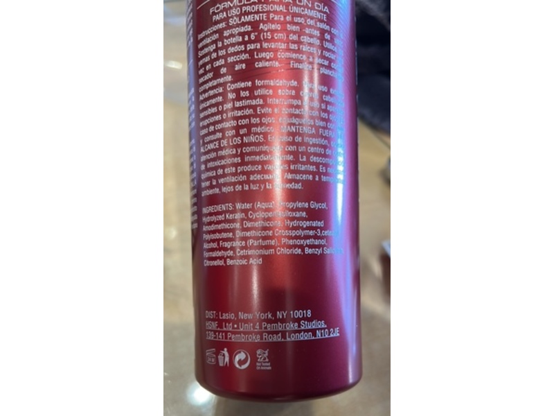 Lasio Keratin One Day Formula Treatment, 15.87 fl oz/450 mL