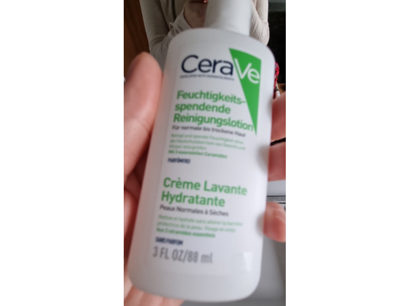 CeraVe Hydrating Cleanser, Normal to Dry Skin, 3 fl oz/88mL