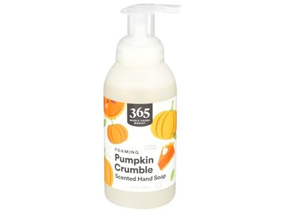 365 Whole Foods Market Foaming Hand Soap, Pumpkin Crumble, 12 fl oz/355 mL