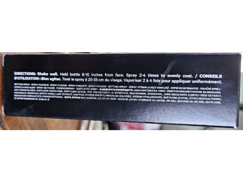 MILK Makeup Pore Eclipse Matte Setting Spray - Long-Lasting Matte Finish - 2.87 oz/85 mL