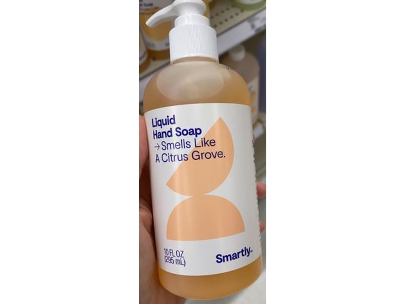 Smartly Liquid Hand Soap, Smells Like A Citrus Grove, 10 fl oz/295 mL