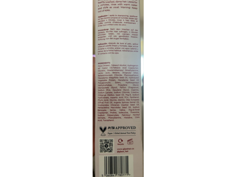 Glaze GlaziPlex Super Bond Repair Hair Treatment 4 In1 Damage Repair, 6.4 fl oz/120 mL