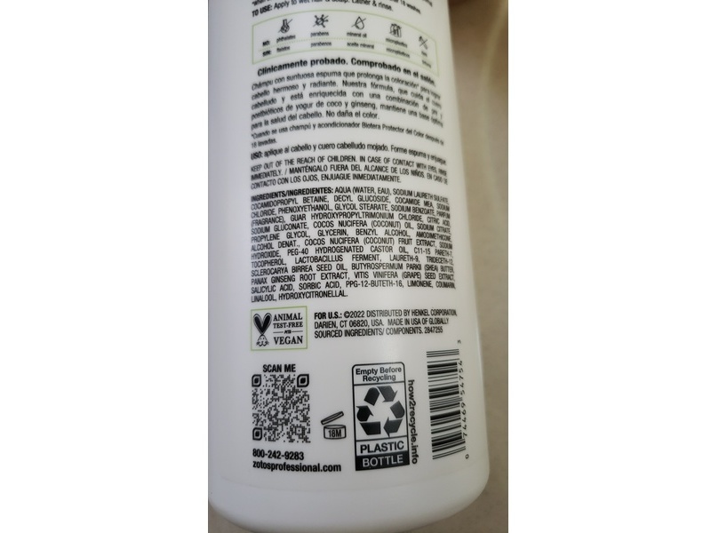 Zotos Biotera Color Care Protector Shampoo, 32 fl oz/900 mL