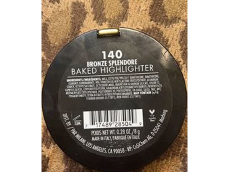 Milani Baked Highlighter, Bronze Splendore, 0.28 oz/8 g