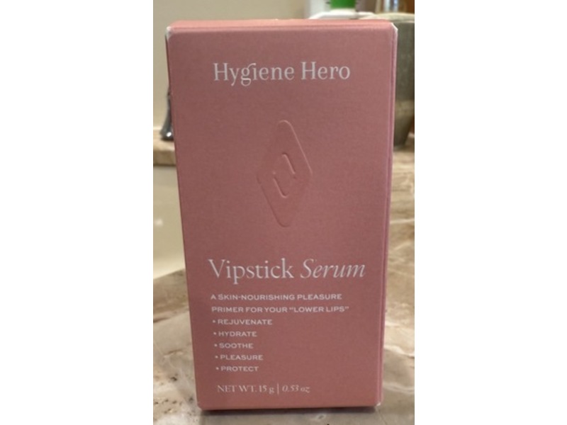 Hygiene Hero Vipstick Serum, Unflavored, 0.53 oz/15 g